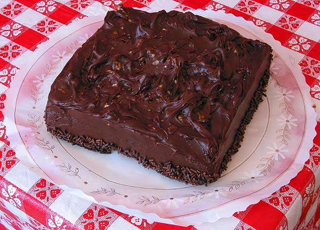 Chocolate Fudge Square