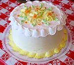 White With Lemon Cake
